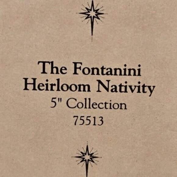 Fontanini "Mara" Nativity figure from the 5' Heirloom Collection with original b - Picture 3 of 12